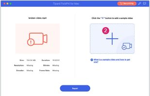 Tipard FixMP4 screenshot 1