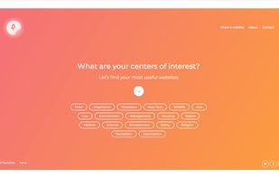 TipsMyWeb homepage | Let's find the most useful websites for your workflow