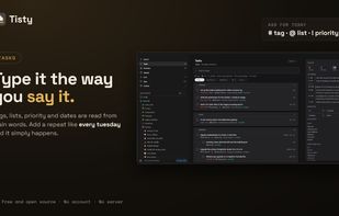 Tisty screenshot 1
