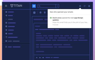Titan Email screenshot 2