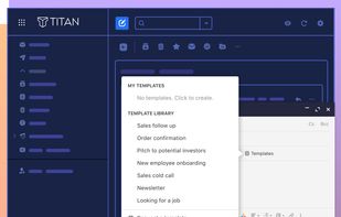 Titan Email screenshot 1