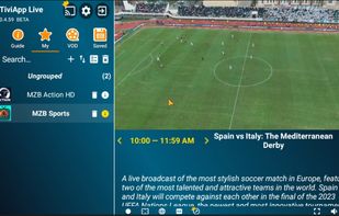 TiviApp Live IPTV Player screenshot 1