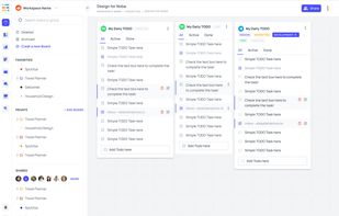 Manage your todo list in a single dashboard. 