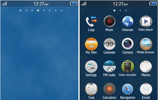 Tizen OS screenshot 1