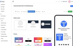 TLinky Link in Bio Builder