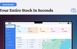 TMA Generative AI RFID Inventory Management software designed for Shopify warehouses and retail self-scanning