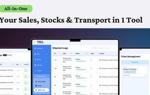TMA all in one sales, stocks and logistics planning and management tools.