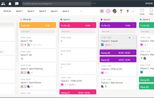 Create Lists
Create Cards
Estimate & Track time
Add Responsibilities