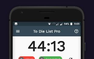 To Die List screenshot 1