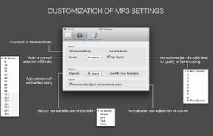 To MP3 Converter for MAC screenshot 1
