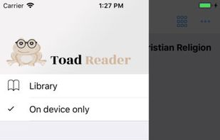 Toad Reader screenshot 1