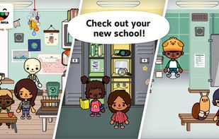 Toca Life: School screenshot 1