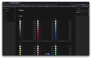Themes lets you create a design system for your application