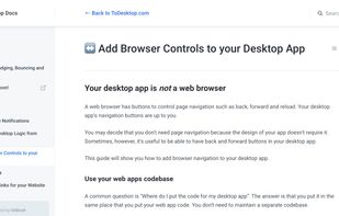 ToDesktop screenshot 2