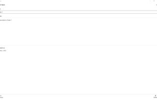 Adding/editing a task (expanded view)