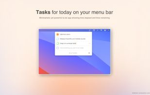 ToDoBar - Tasks on your Menu Bar screenshot 1