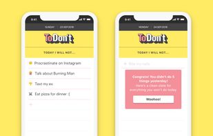 ToDon't screenshot 1