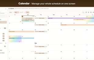 Calendar — Manage your whole schedule on one screen