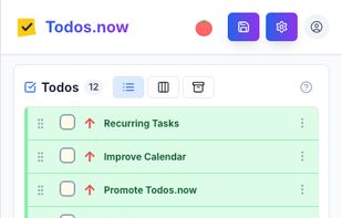 Todos.now screenshot 3