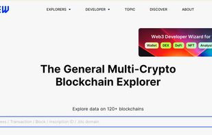 General Multi-Crypto Blockchain Explorer