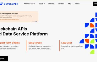 Blockchain APIs and Data Service Platform
