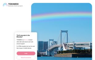 TOKIMEKI.blue screenshot 1