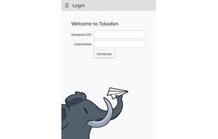 Tokodon screenshot 2