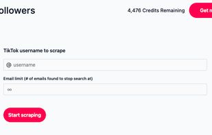 TokScraper screenshot 3