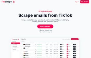 TokScraper screenshot 1