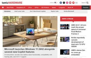Tom's Hardware screenshot 1