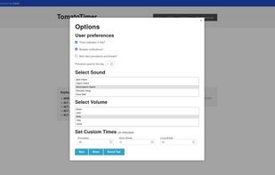 TomatoTimer screenshot 1
