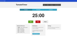 TomatoTimer screenshot 1