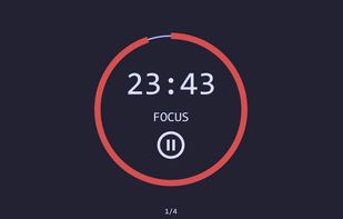 Tomodoro screenshot 1