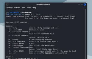 Tookie-OSINT screenshot 1