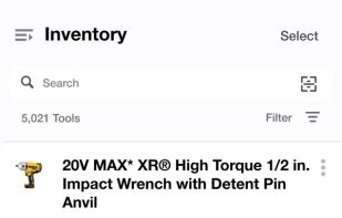 DEWALT Tool Connect screenshot 1