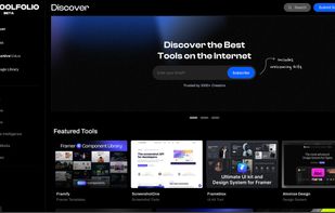 Toolfolio screenshot 1