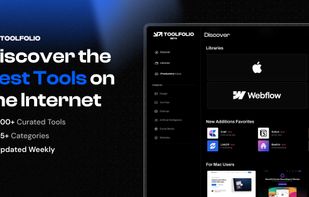 Toolfolio screenshot 1