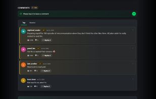 Comments in one clean panel