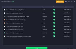 Top Data Protector screenshot 2