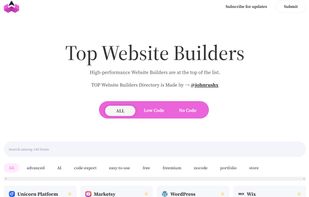 Top Website Builders screenshot 1