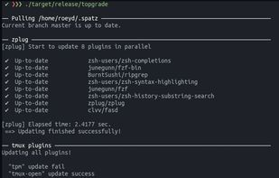 Topgrade screenshot 1