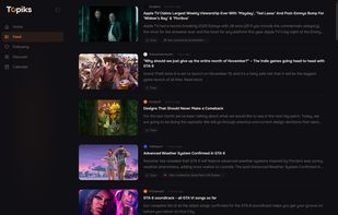 Topiks screenshot 1