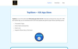 Topstore screenshot 1