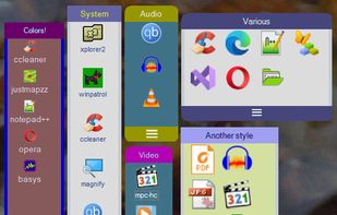 Some of the many looks of a tab