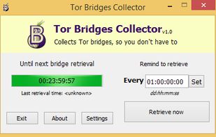 Tor Bridges Collector screenshot 1