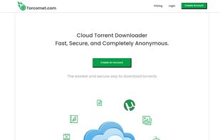 Torcomet.com homepage