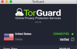 TorGuard screenshot 3