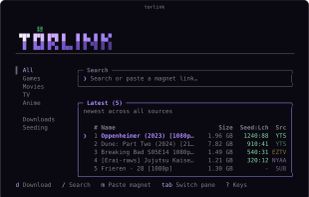 torlink screenshot 1