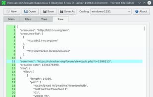 Torrent File Editor screenshot 3