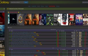 TorrentGalaxy screenshot 1